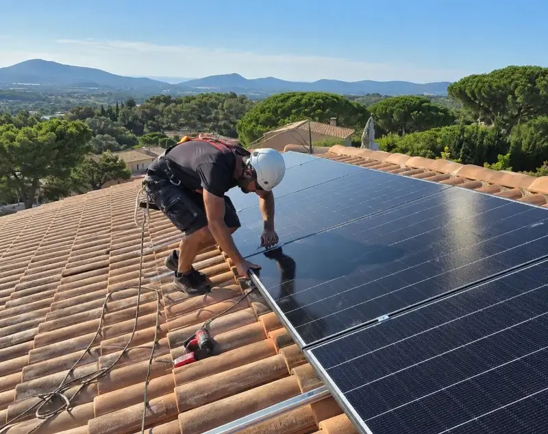 Installateur panneaux solaires Buisson — pose photovoltaïque sur toiture